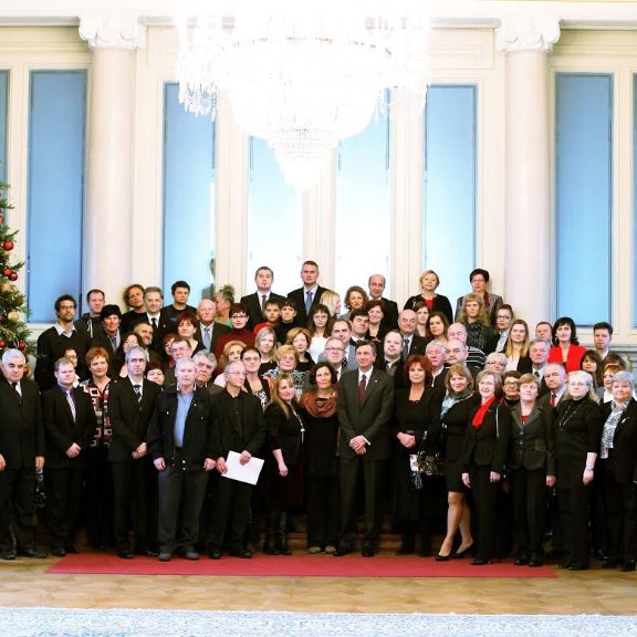 Srečanje humanitarnih organizacij s predsednikom države, december 2014. (Foto STA)